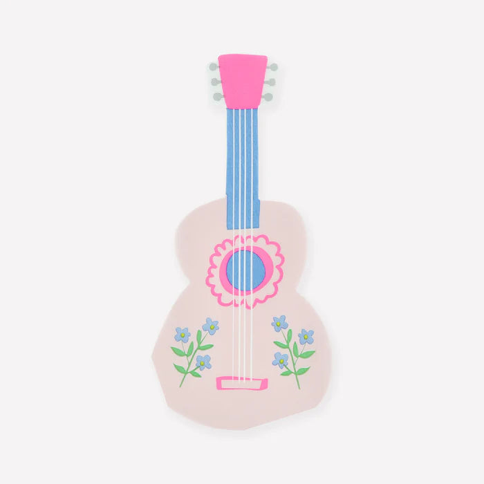 Servilletas de Guitarra Rosa
