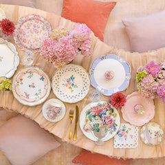 Rococo Pastel Vasos
