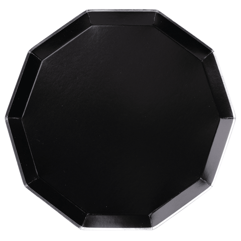 Platos Negros Grandes