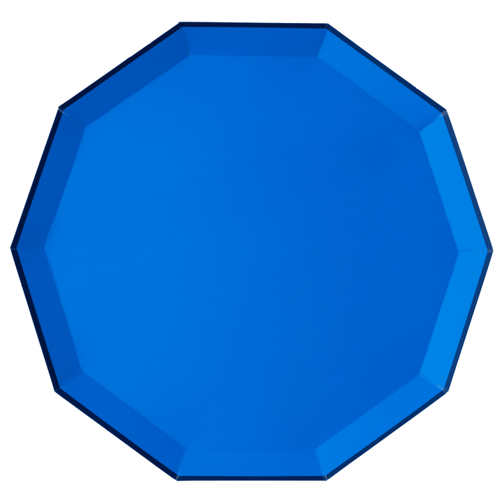 Platos Grandes Azules