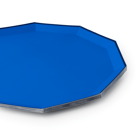 Platos Grandes Azules