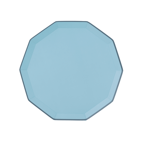 Platos Grandes Azules