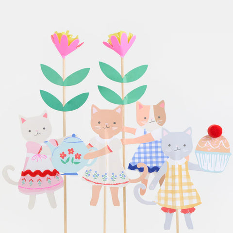 Kitten Party Cake Topper