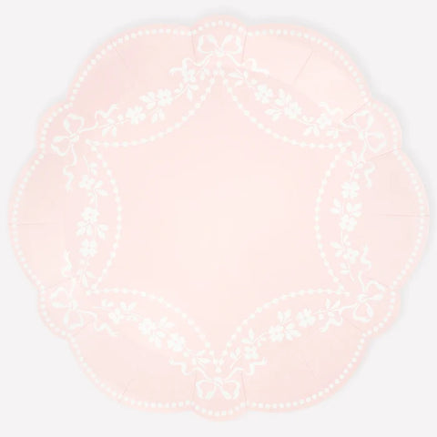 Rococo Platos Grandes Rosas