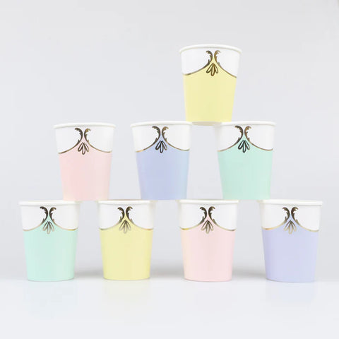 Rococo Pastel Vasos