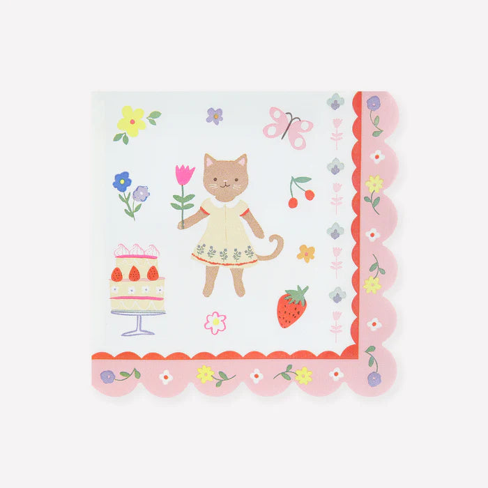 Kitten Party Servilletas