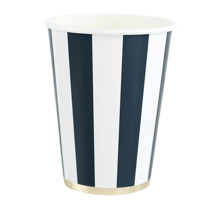 Midnight Blue Cabana Vasos