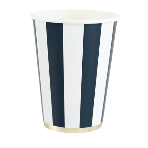 Midnight Blue Cabana Vasos