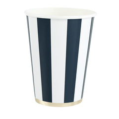 Midnight Blue Cabana Vasos