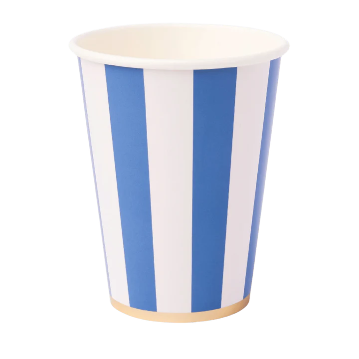 Palisades Blue Cabana Vasos