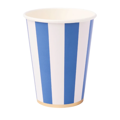 Palisades Blue Cabana Vasos