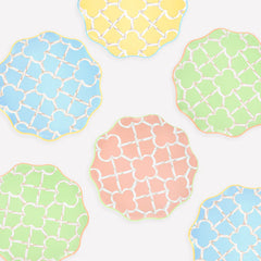 plato postre bamboo