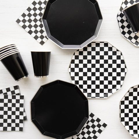 Platos Negros Grandes