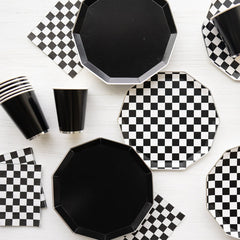 Platos Negros Grandes