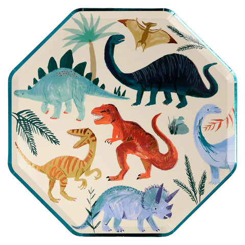 Platos grandes dinosaurios
