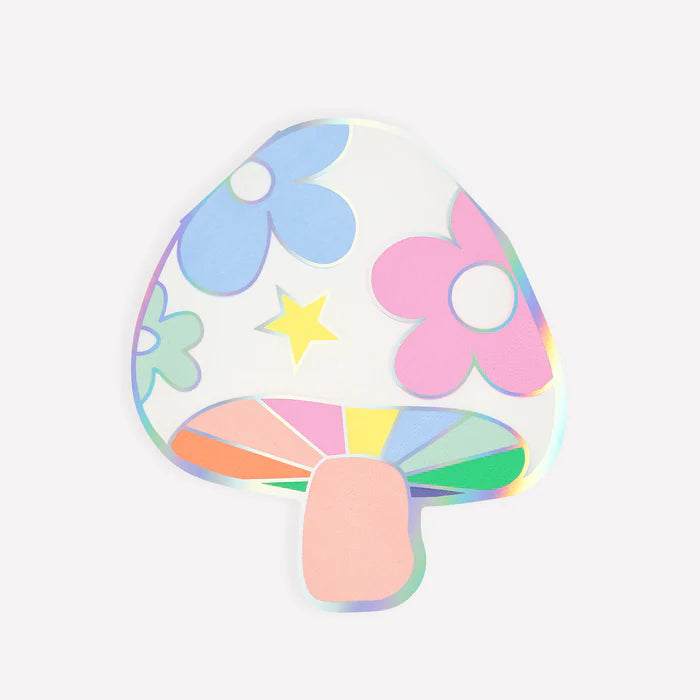 Groovy Mushroom Servilletas Grandes