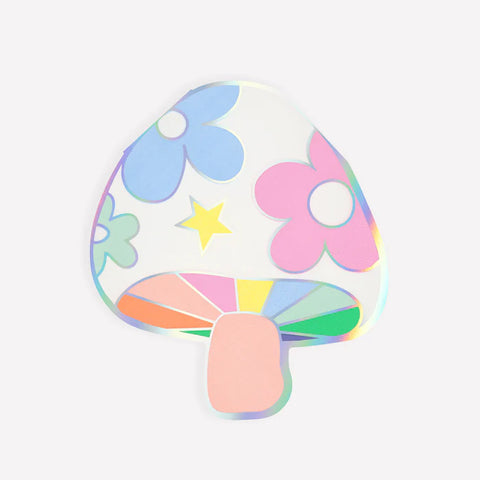 Groovy Mushroom Servilletas Grandes