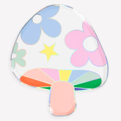 Groovy Mushroom Platos Grandes
