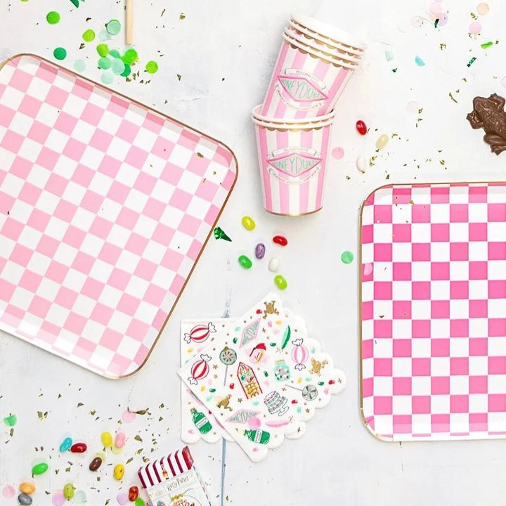 SERVILLETAS CHICAS CON ESTAMPADO PEQUEÑO DE HARRY POTTER HONEYDUKES 24pz.