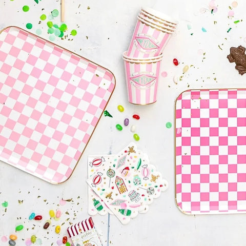VASO DE RAYAS ROSAS DE HARRY POTTER X BONJOUR FETE HONEYDUKES