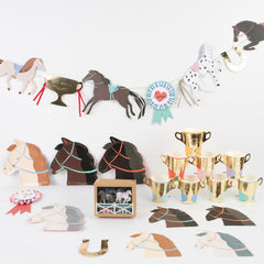 Cupcake kit Caballos