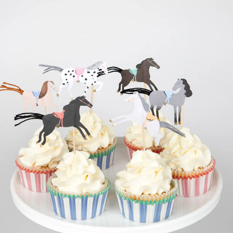 Cupcake kit Caballos