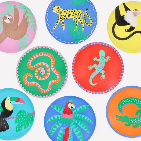 Jungle Party Platos Chicos