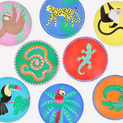Jungle Party Platos Chicos
