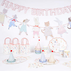 Animal Friends Cake Topper