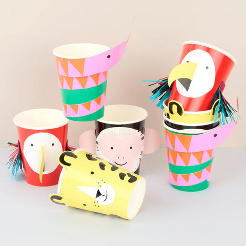 Jungle Party Vasos
