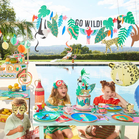 Jungle Party Platos Chicos