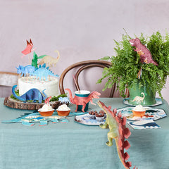 Dinosaur Kingdom Cake toppers