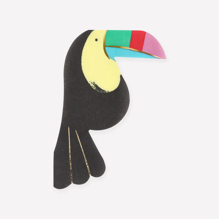 Tucan Jungle Party Servilletas