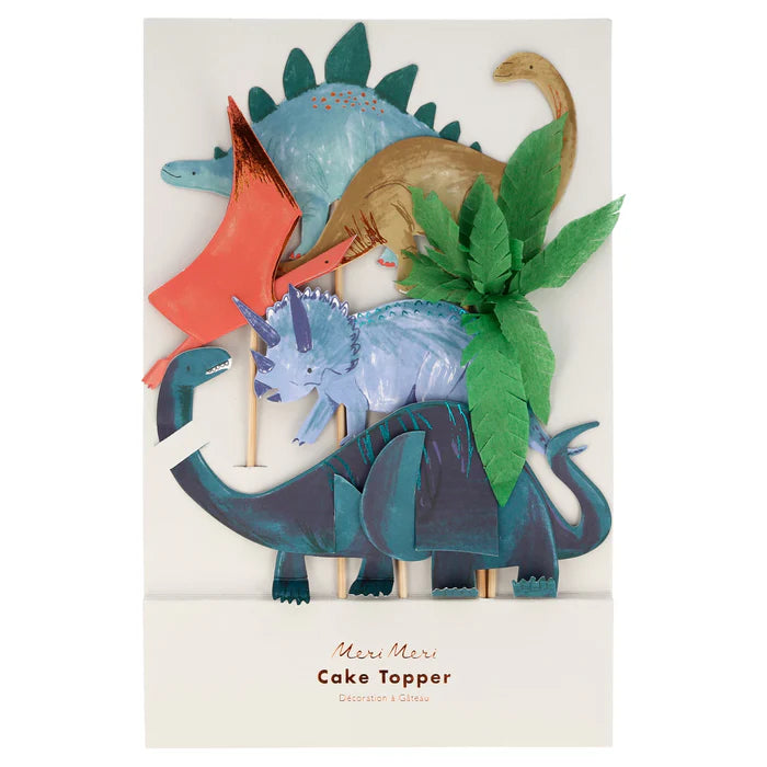 Dinosaur Kingdom Cake toppers