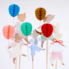 Animal Friends Cake Topper