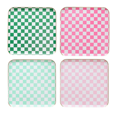 PLATOS GRANDES A CUADROS DE HARRY POTTER X BONJOUR FETE HONEYDUKES 8pz.