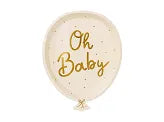 platoo oh baby en forma de globo 6pz.