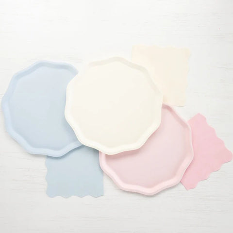servilleta cuadrada grane ecologica azul cielo 20 pz.