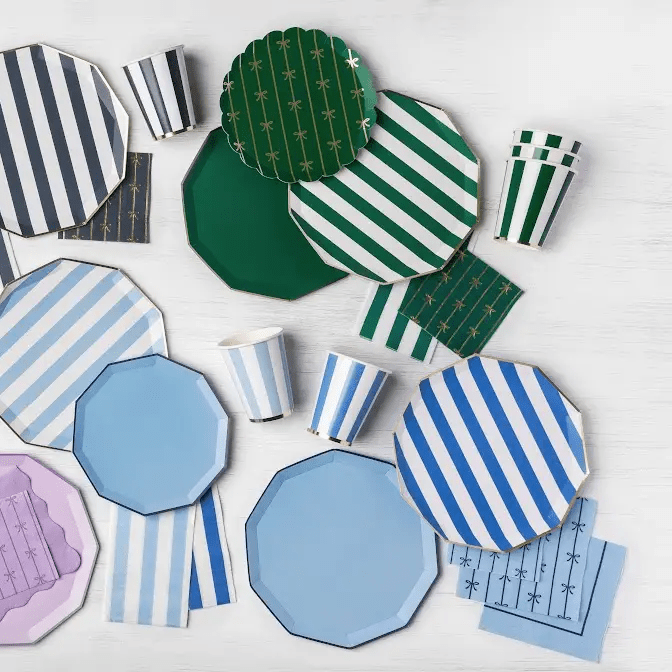 Platos Grandes Azules