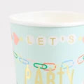 vaso charm party 8 pz.