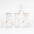vaso ditsy posy scalloped